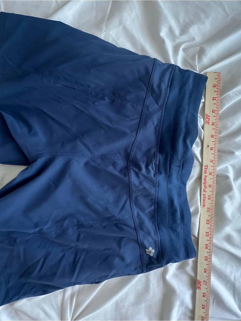 Tuff Athletics Navy Drawstring Athletic Shorts - Picture 3 of 4